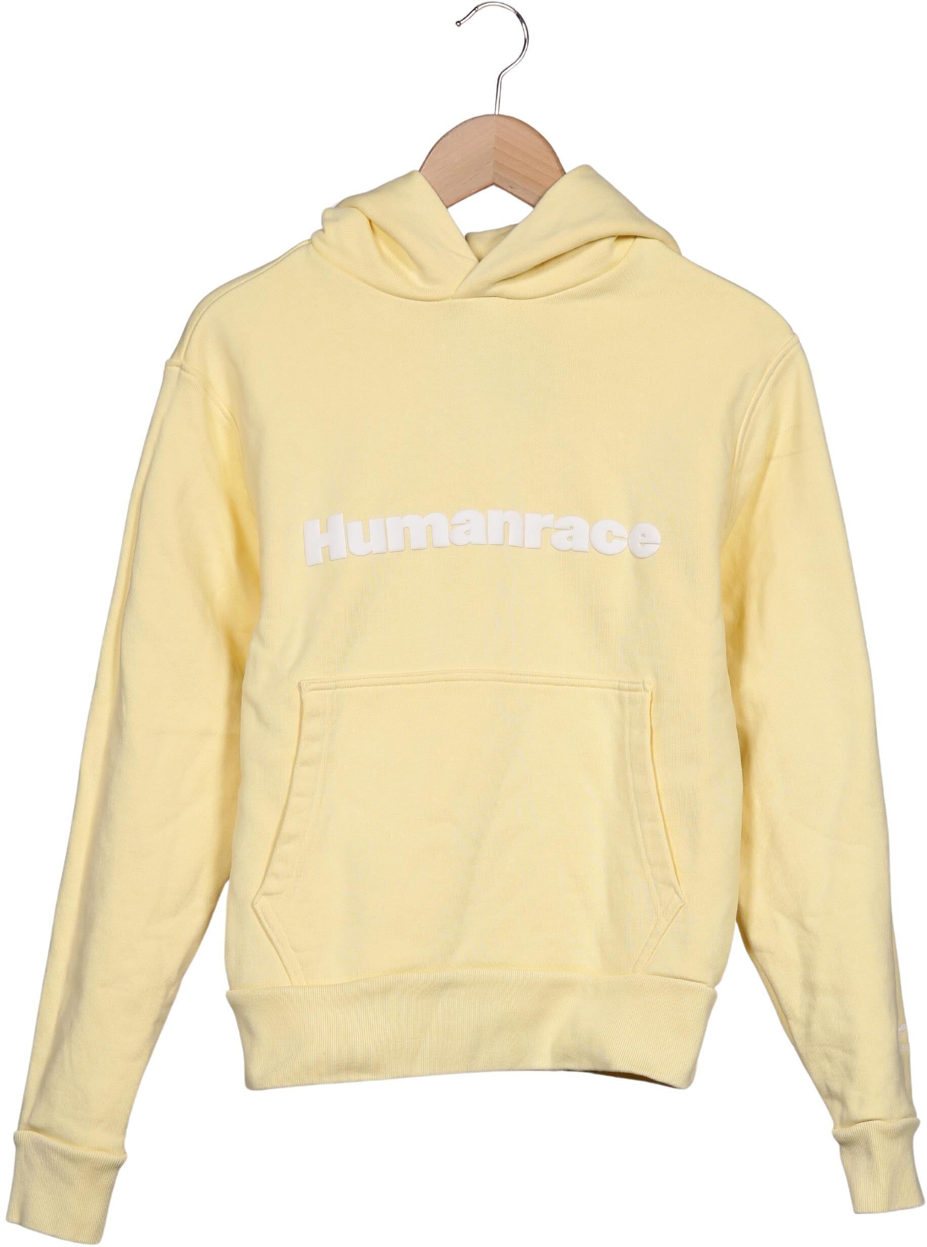 Adidas x Pharrell Williams Herren Kapuzenpullover, Gelb, Gr. Xxs, Baumwolle - Second Hand
