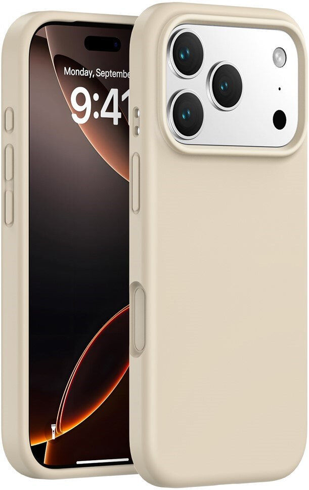 iPhone 18 Pro Max / 17 Pro Max EIDERWOOD Silikone Mobilcover - Beige
