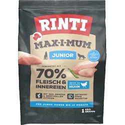 RINTI Max-I-Mum Junior Huhn Hundetrockenfutter 1 Kilogramm