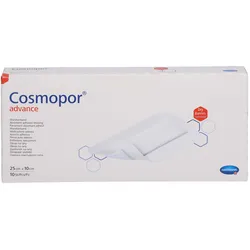 Cosmopor Advance Wundverband 10x25 cm 10 ST