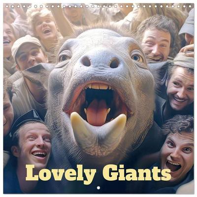 Lovely giants (Wall Calendar 2027 12 × 12 Inch) CALVENDO 12 Month Wall Calendar
