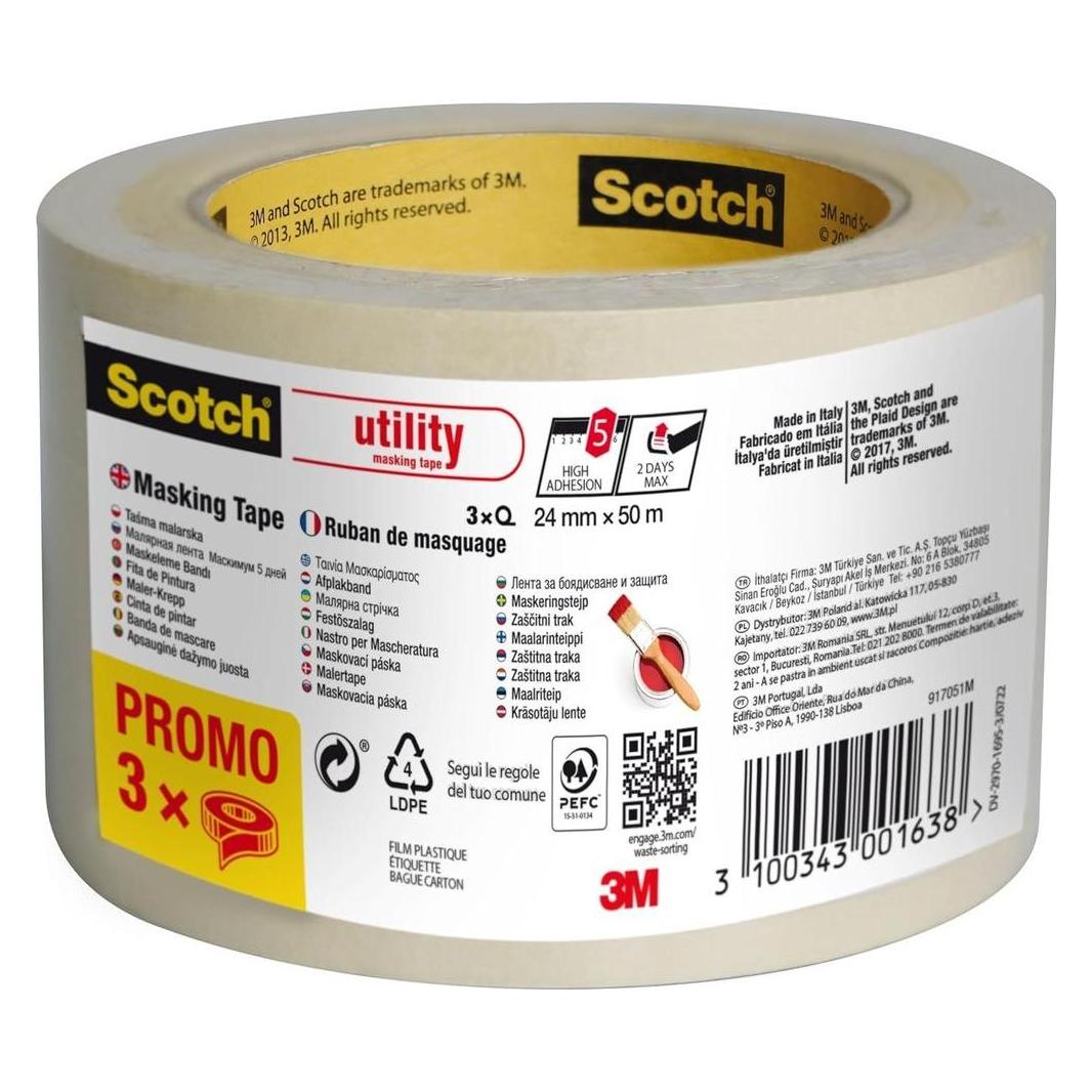 Scotch Classic Malerband (24 mm) (CLASSIC-3X2450)