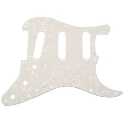 Fender Stratocaster Schlagbrett - SSS - Perlweiß - Pickguard