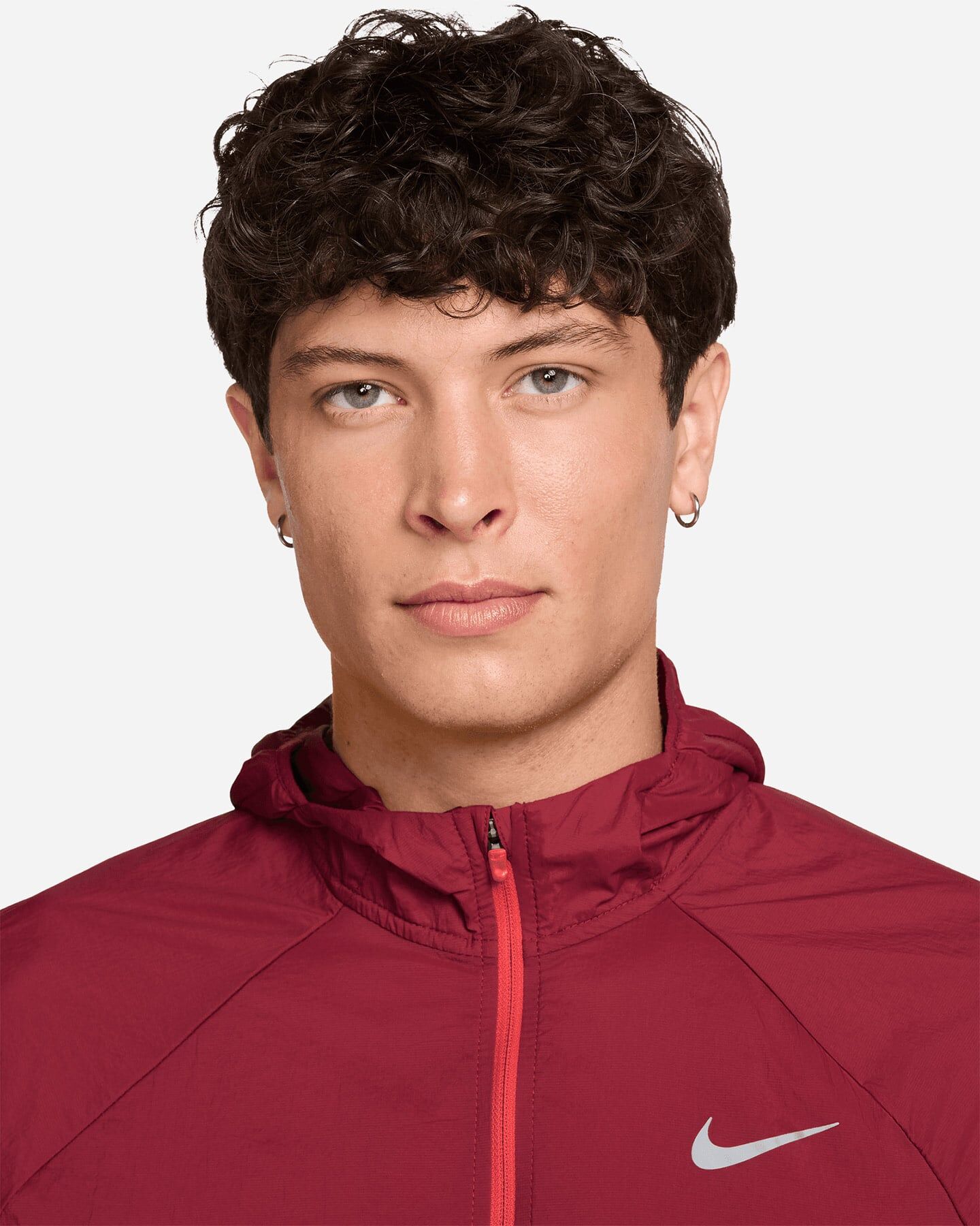 Nike Stride M - Giacca Running - Uomo - Rosso M