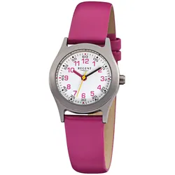 Regent F-946 Kinderuhr für Mädchen Titan Ø 26 mm