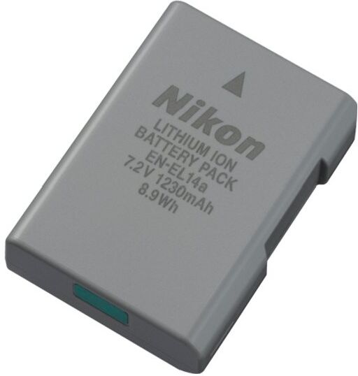 Batteria fotocamera Nikon 931809 EN EL14A Grey