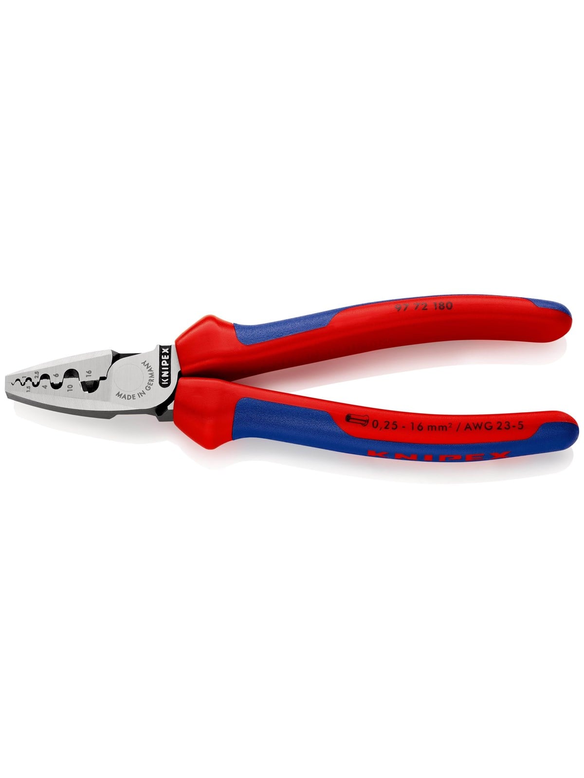 KNIPEX Crimpzangen für Aderendhülsen, mit Dorn-Crimp