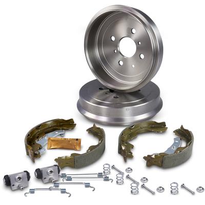 Bestprice Bremstrommeln + Backen + Zubehör + Radbremszylinder [Hersteller-Nr. 41751893] für Citroën, Toyota, Peugeot