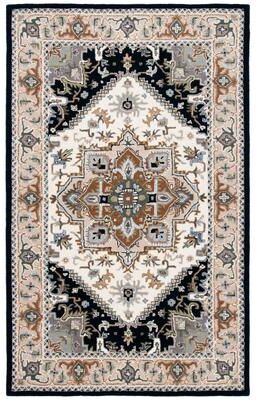 SAFAVIEH Handmade Heritage Asia Traditional Oriental Wool Rug