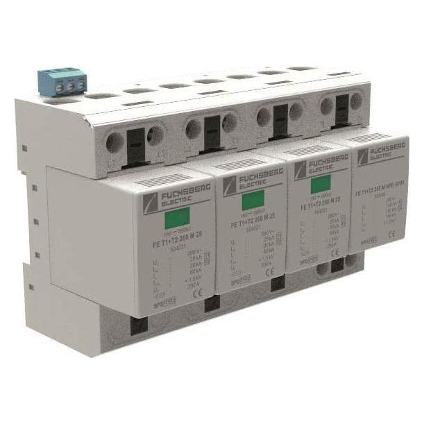 Electric FUCHS Kombiableiter Typ 1+2100 kA 3+1-Schaltung 260 TT Fernmeldung (504721)