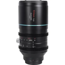 Sirui Venus 100mm T2.9 1.6x anamorphotes Vollformat-Objektiv(E mount) (Sony E, Vollformat), Objektiv, Schwarz
