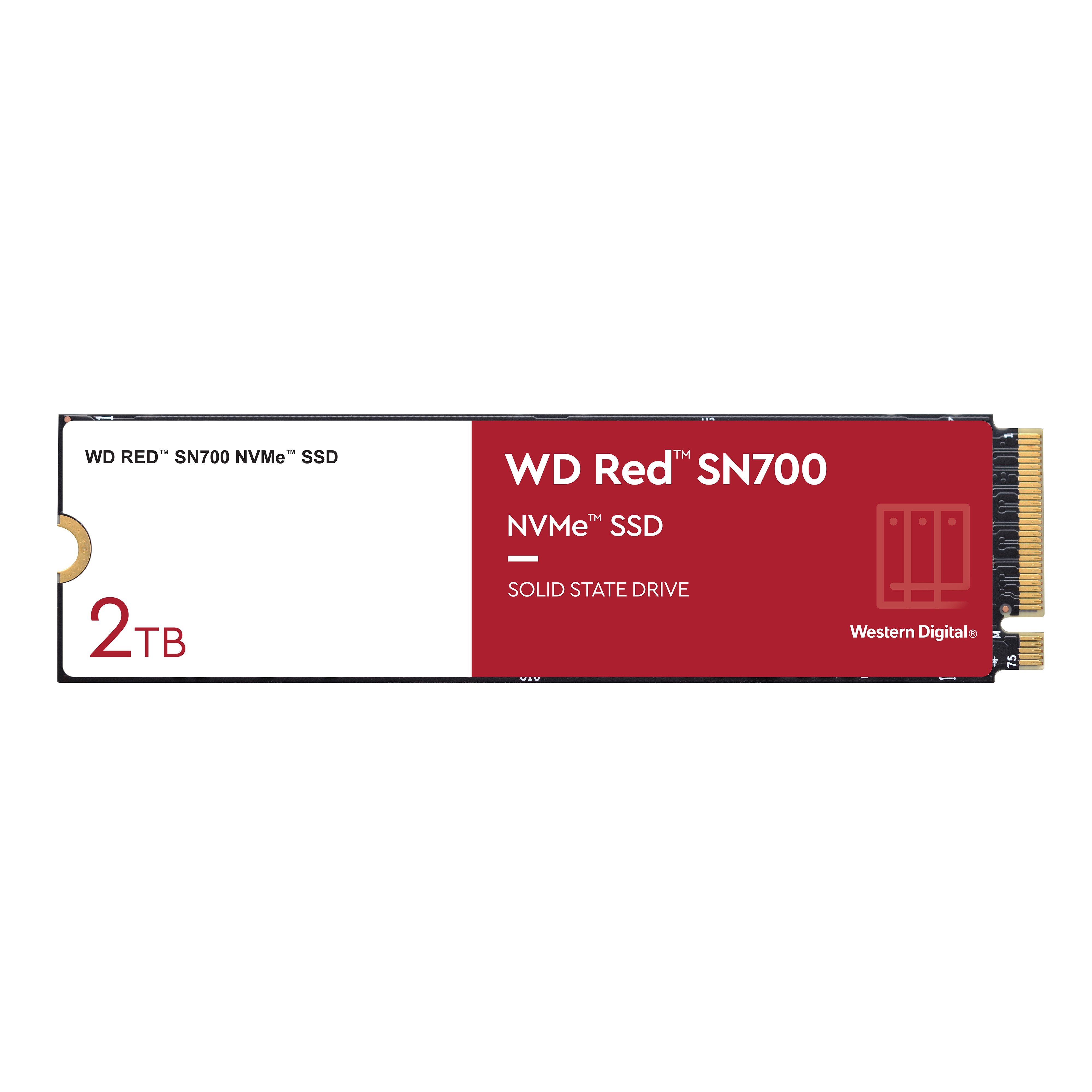 WD Red SN700 NAS NVMe SSD 2 TB M.2 2280 PCIe 3.0