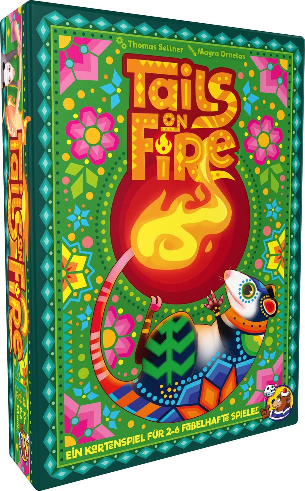 Heidelberger Spieleverlag Tails on Fire Kaartspel Partyspel Duitse versie