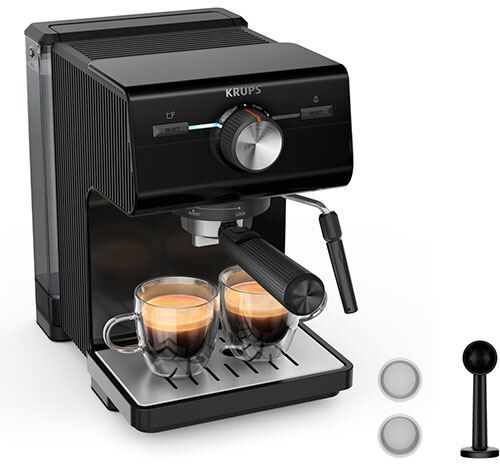 Krups Máquina de Café Manual  XP381810 - Preto