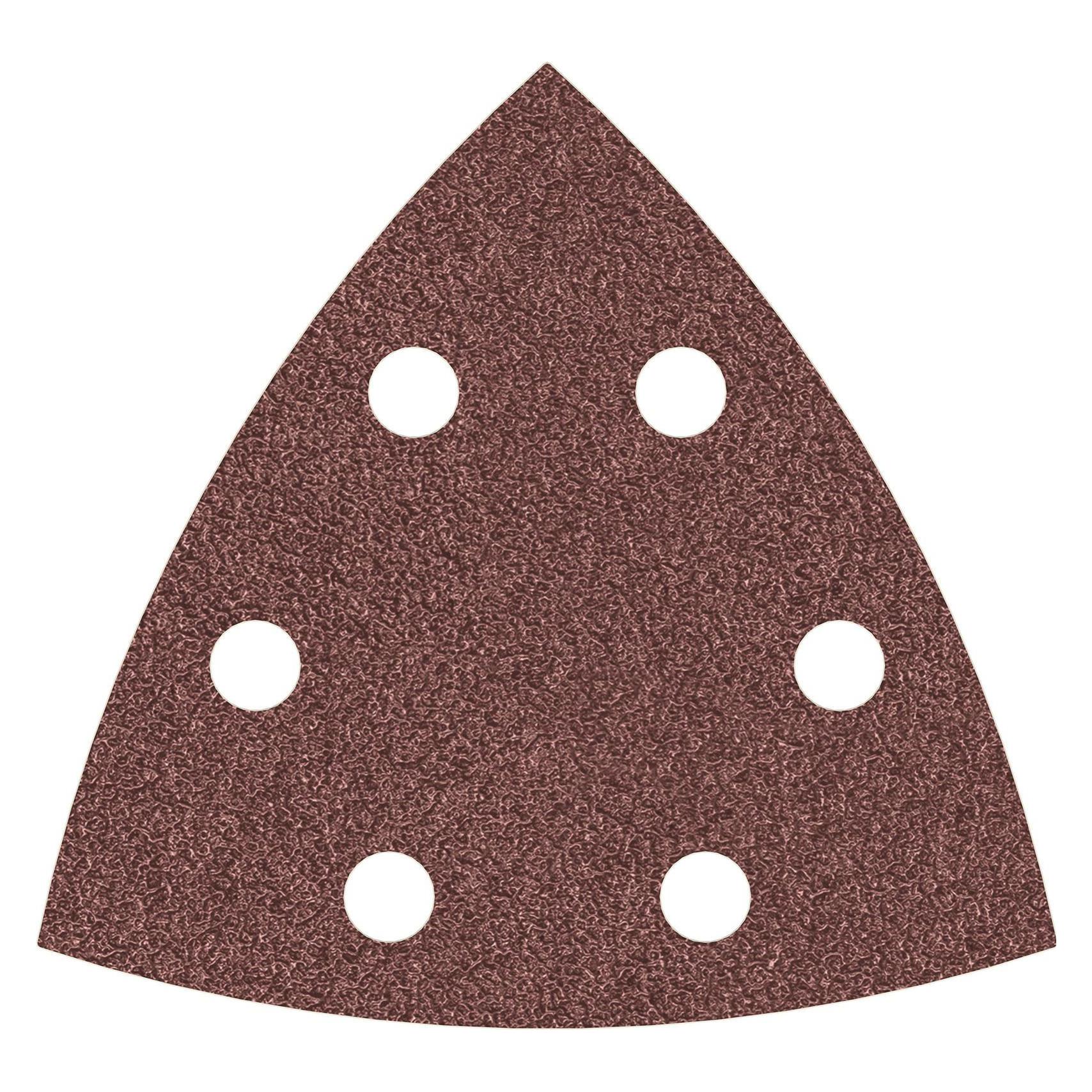 Bosch Professional Zubehör PRO F460 Schleifblatt, 93 x 93 mm, G40 (40) (2608621684)