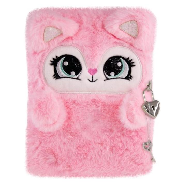 Tinka Magic Tinka - Plush Diary with Lock - Rosa Cat (8-802146) (Weicher Einband) (8-802146)