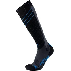 UYN UNLEASH YOUR NATURE Herren Skisocken SKI SUPERLEGGERA, Größe 39-41 in Schwarz Schwarz