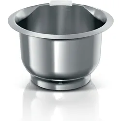 Bosch Hausgeräte MUZS2ER Mixer-/Küchenmaschinen-Zubehör Schüssel, Zubehör Küchengeräte, Silber