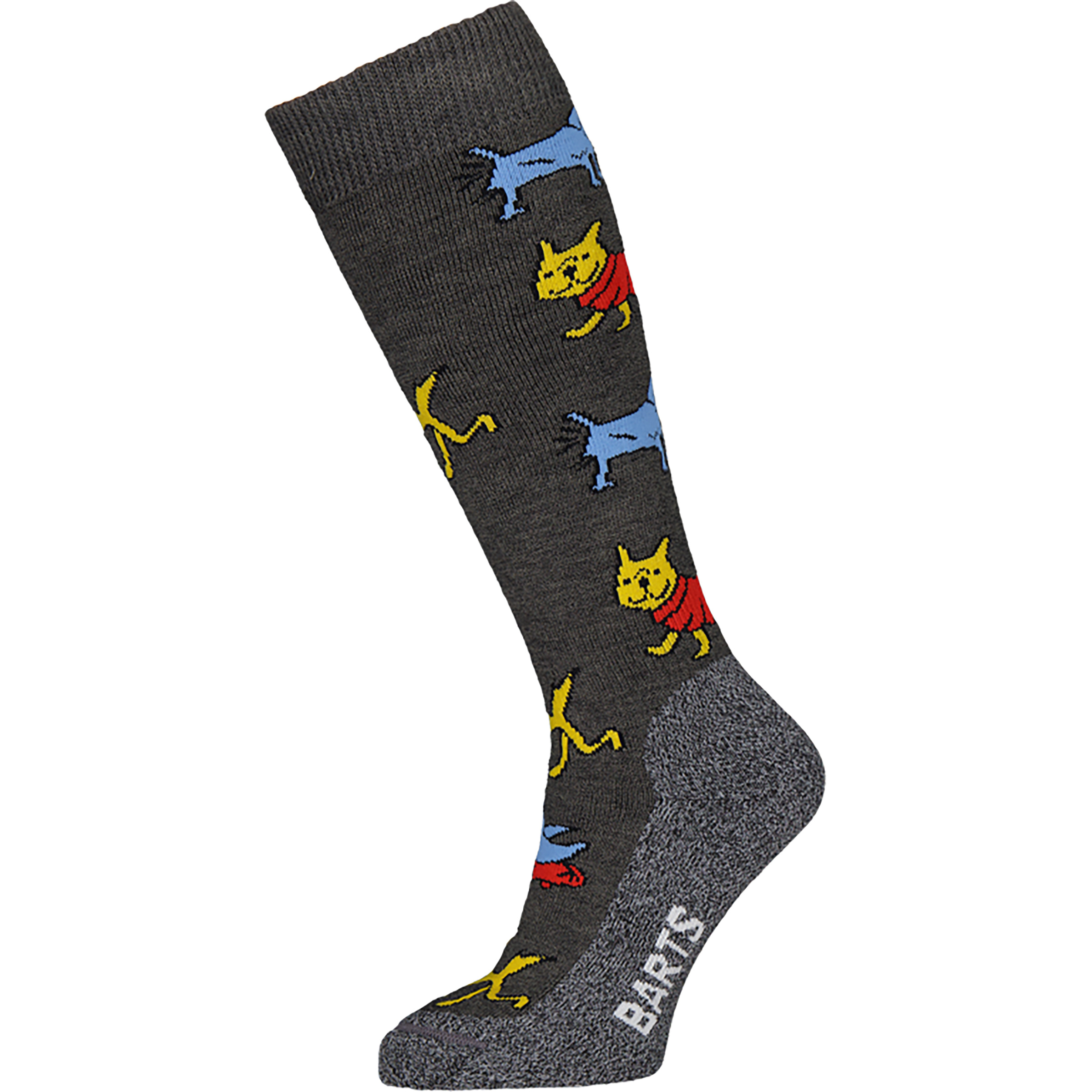 Barts Doggie Duck Kinder Freizeitsocken grau Größe 27 Skifahren | Lifestyle Elastisch Merinowolle