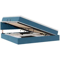 vidaXL, Bett, Altenglan (Gestepptes Design) (200 x 200 cm)
