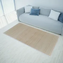 vidaXL Läufer 4 Stk. Bambus Rechteckig 120×180 cm