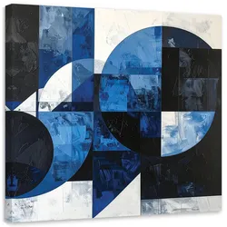 LEINWANDBILD 3D und geometrisch 50x50cm