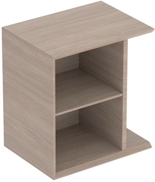 Geberit iCon Seitenelemet 502325JH1 37x40x27,3cm, für Handwaschbecken, eiche natur/Melamin Struktur