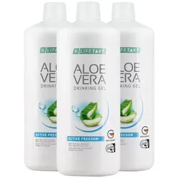 Aloe Vera Drinking Gel Active Freedom 3er Set