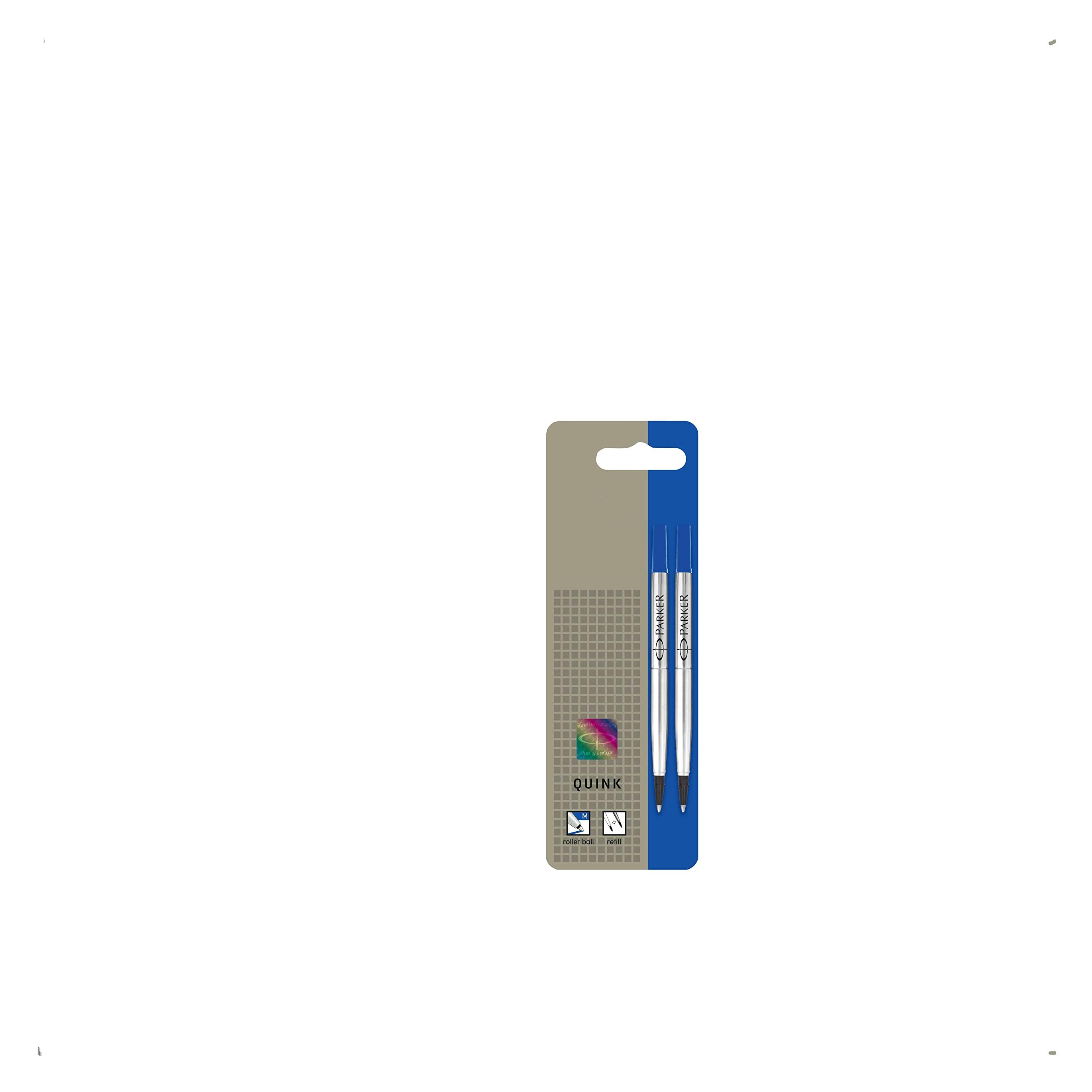 Parker Pen Quinkflow Mine Rollerball (Blau, 0.70 mm, 2 Stk.) (S0881490)