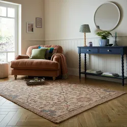Jute-Teppich Orient Rosa 200 x 290 cm - AVILL   Kadima Design
