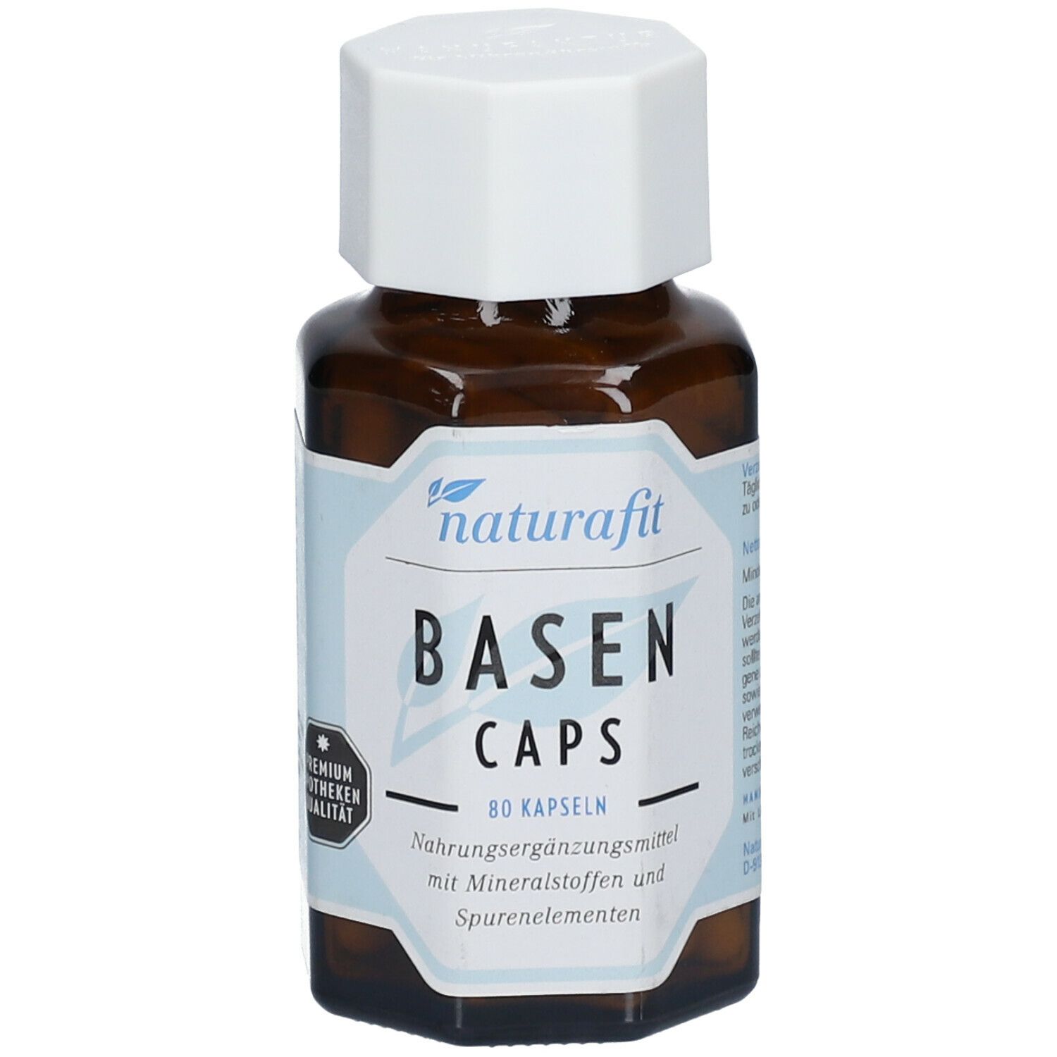 Naturafit Basen Caps 80 St Kapseln