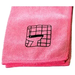 Microfasertuch Rezi Noppy Profi bedruckt 40x40 cm rot universell einsetzbares Noppentuch, mit Schlingenstruktur