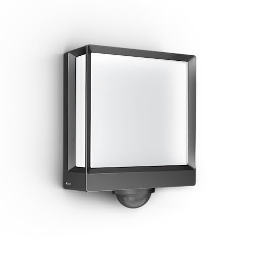 Steinel L 42 SC Bluetooth LED buitenwandlamp met bewegingssensor, grijs/zwart