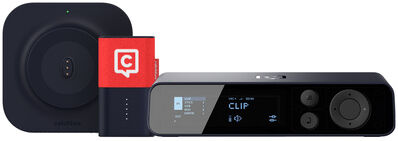 Catchbox Plus Hub2D Clip Red Bundle rouge