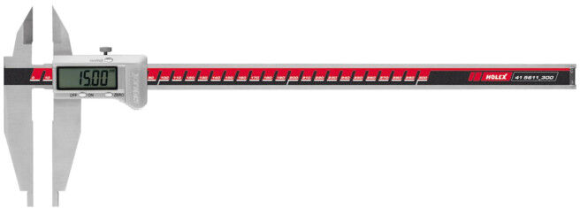 HOLEX Pied à coulisse numérique avec pointes de mesure 300 mm (415611 300)
