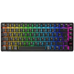 Cherry K33 Compact Fs Wireless (DE, Kabellos), Tastatur, Schwarz