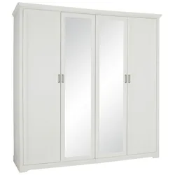 Drehtürenschrank Marilou Weiß