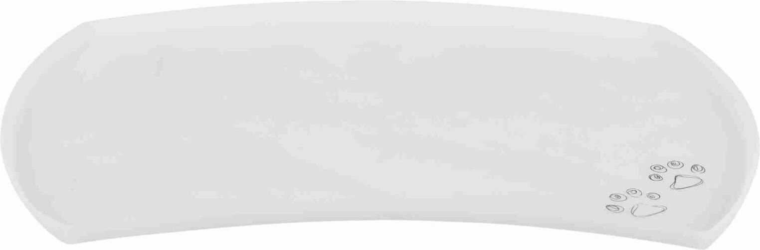 TRIXIE Napfunterlage, Silikon, 48 x 27 cm, transparent