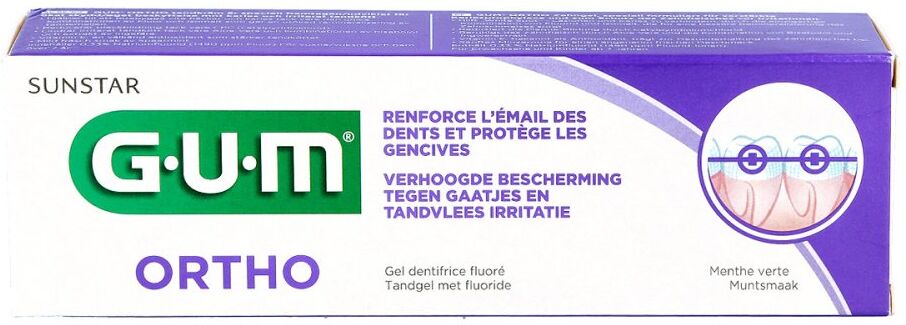 GUM® ORTHO Zahngel 75ml
