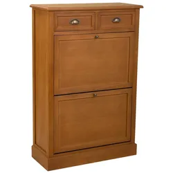 SCHUHSCHRANK aus Holz 80x33x120 cm