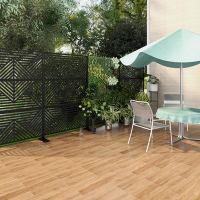 Dovelina Zodiac Metal Privacy Screen Panel