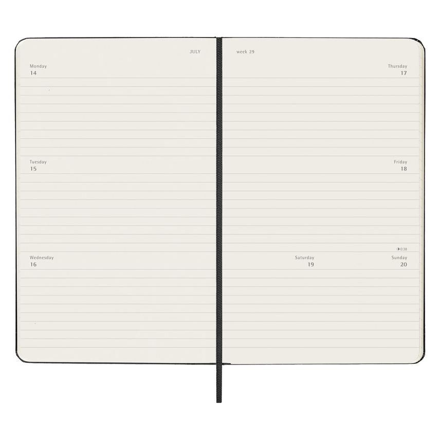 Moleskine Schüleragenda (A5, 1 Woche / 2 Seiten) (8056999275501)
