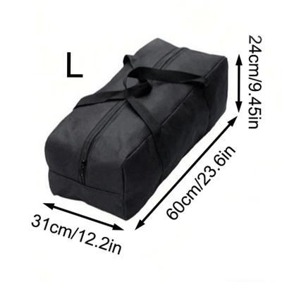 Large Oxford Cloth Storage Bag For Tent & Outdoor Gear, Heavy Duty Camping Organizer Carry Bag For Tools And Supplies l