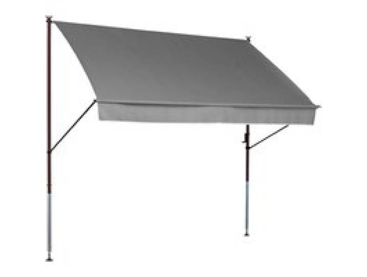 ANGERER Store banne à fixer (gris clair, 350 cm breit)