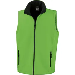 Result Core Herren 2-Lagen Softshell Gilet 'Printable' Bodywarmer R232M