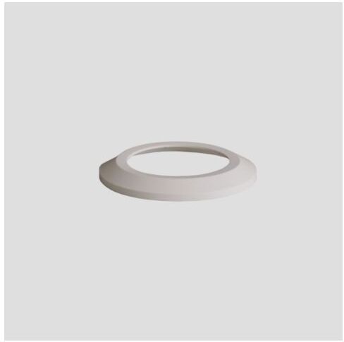 Eisenberg Sanit Flachrosette DN90 58A06010099   weiß, Höhe 13mm