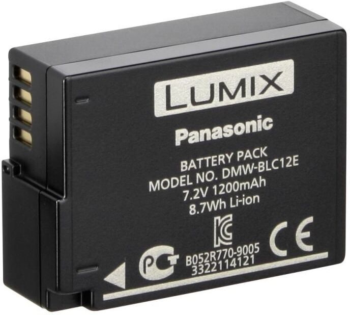 Panasonic Batterie DMW-BLC12E