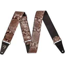 Fender Wild Faux Snakeskin Leather Strap - Gitarrengurt