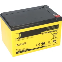 SUN Battery High Cycle AGM Bleiakku zyklenfest 12V 13Ah