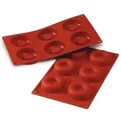 Silikomart Big Savarin, Backform, Braun